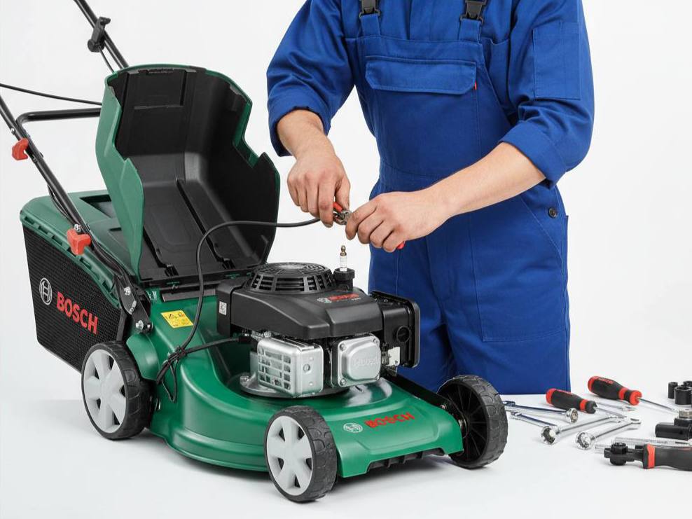 газонокосилка Bosch не работает